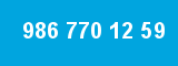 986 770 12 59 986 770 12 59